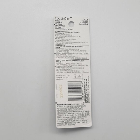 5/$25 NWT CoverGirl Perfect Point Plus Eyeliner 228 Toffee - Picture 2 of 5